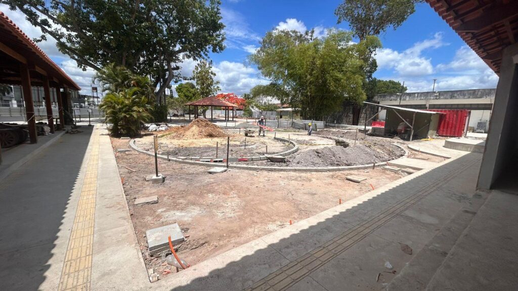 Centro de Cultura Amélio Amorim, em Feira de Santana, tem 70% das obras concluídas